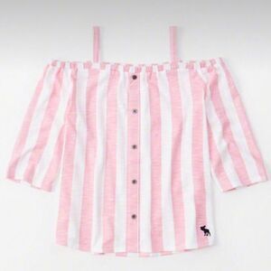Abercrombie & Fitch Kids Cold Shoulder Top 9/10